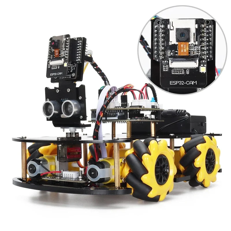 Robotik-Starterkit für Arduino-Programmierung mit ESP32-Cam und Codes, Lernen und Entwickeln von Fähigkeiten, Smart Automation, Komplettkit