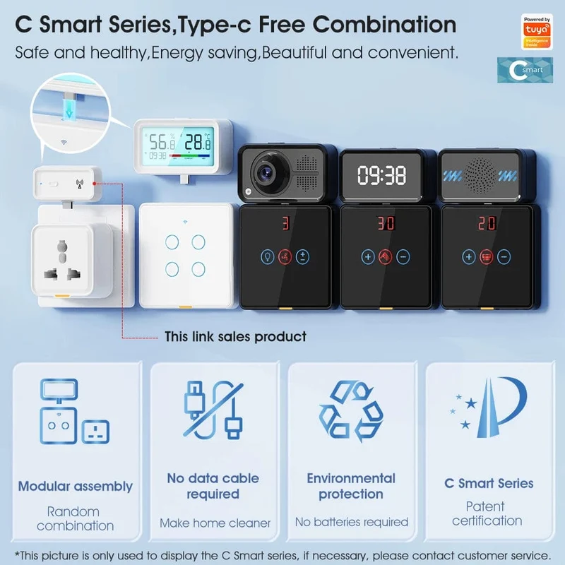 Tuya ZigBee Signal Repeater Typ C Verstärker Extender Smart Home Automation Geräte Funktioniert mit ZigBee Gateway Hub Smart Life APP