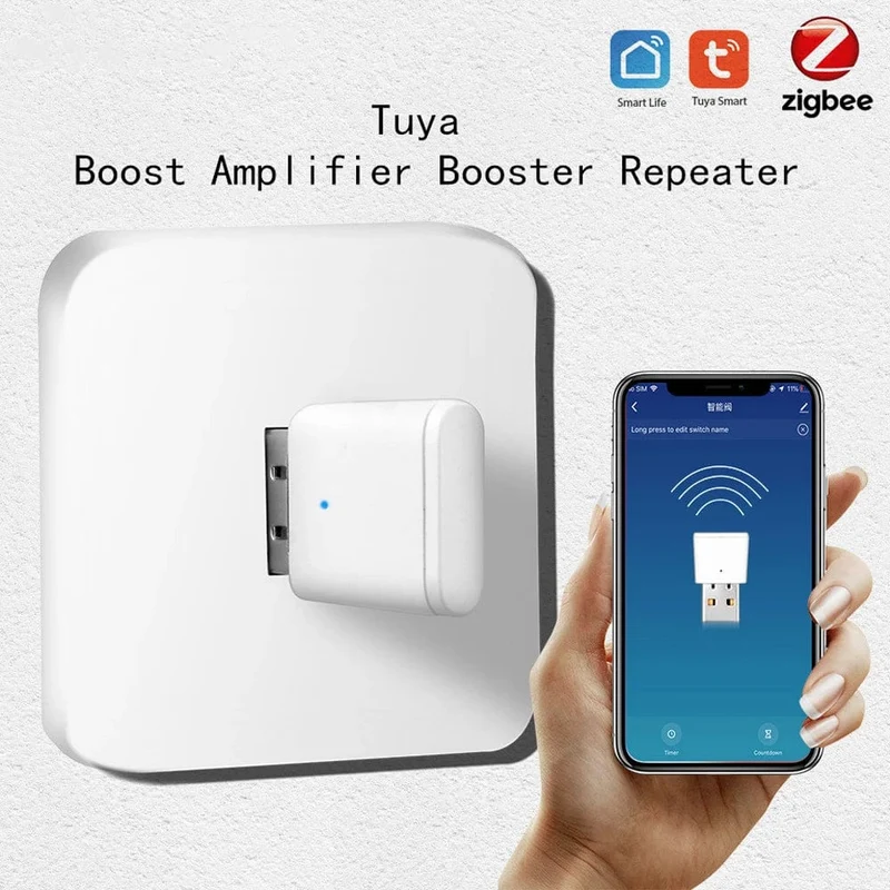 Tuya ZigBee 3.0 Signal Repeater USB Extender Smart Home Geräte Automatisierung Signal Verstärker für Smart Leben ZigBee2MQTT Gateway
