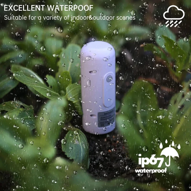ZIGBEE Anlage Monitor Outdoor Boden Temperatur Meter Feuchtigkeit Feuchtigkeit Tester Sensor Garten Automatisierung Bewässerung TUYA Detektor