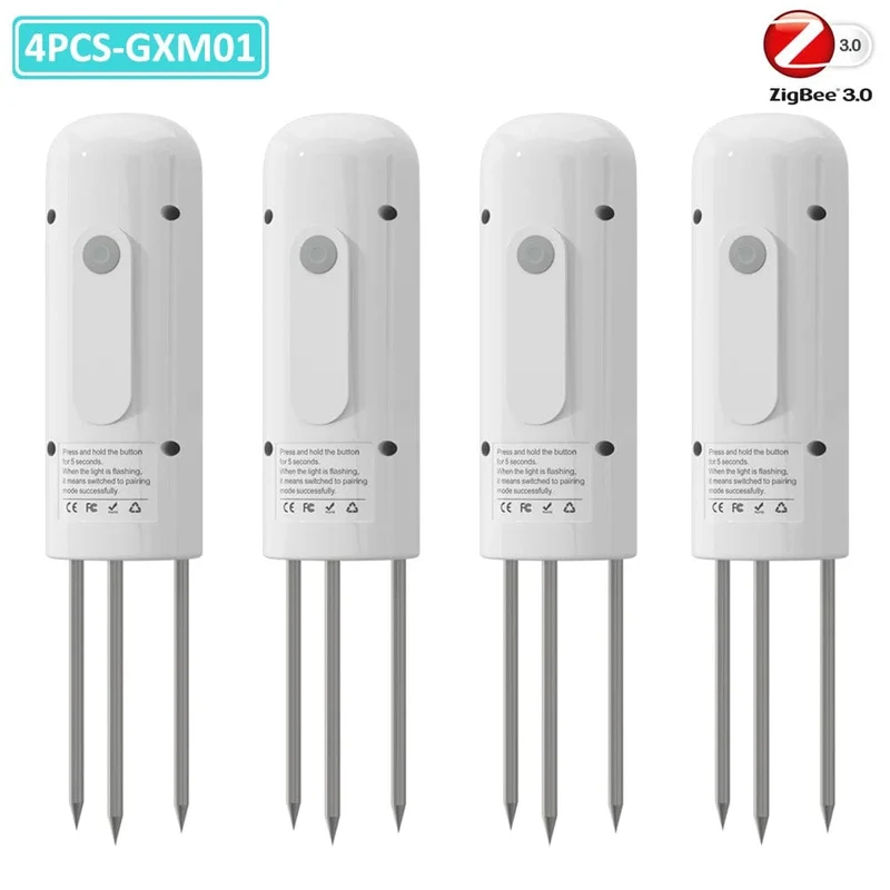 ZIGBEE Anlage Monitor Outdoor Boden Temperatur Meter Feuchtigkeit Feuchtigkeit Tester Sensor Garten Automatisierung Bewässerung TUYA Detektor