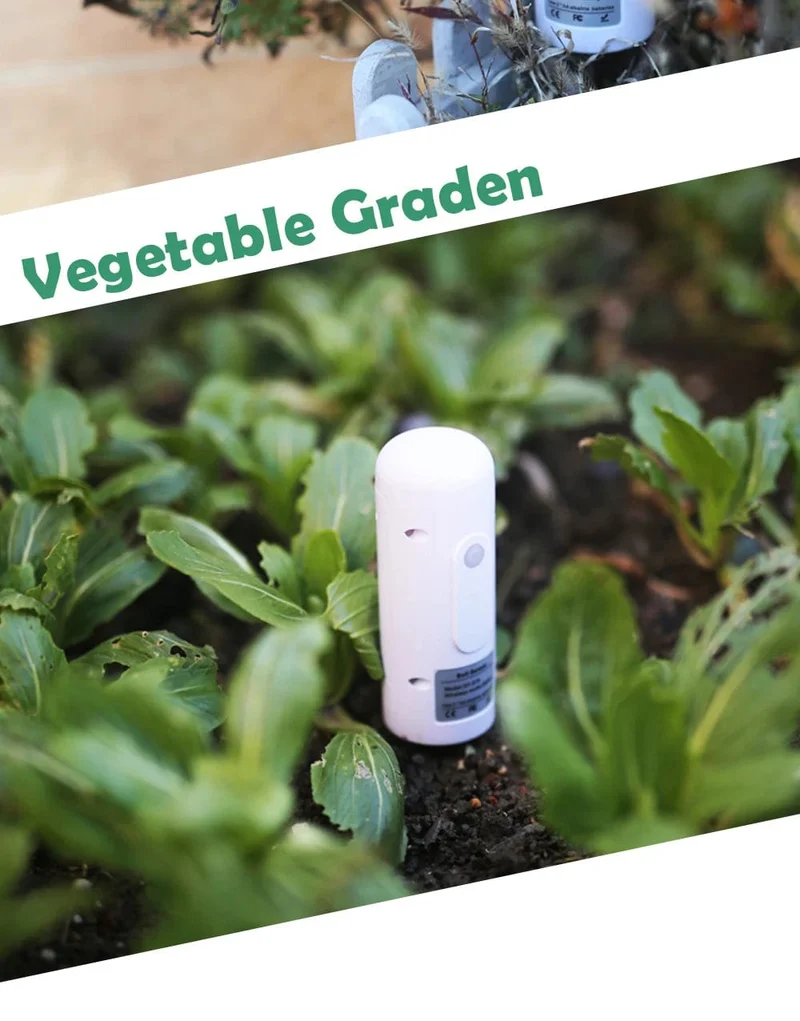 ZIGBEE Anlage Monitor Outdoor Boden Temperatur Meter Feuchtigkeit Feuchtigkeit Tester Sensor Garten Automatisierung Bewässerung TUYA Detektor