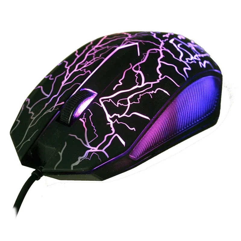3200DPI Computermäuse Bunte LED Professionelle Gaming-Maus Ultrapräzise Für Dota2 LOL Gamer-Maus Ergonomische Kabelmaus mit USB