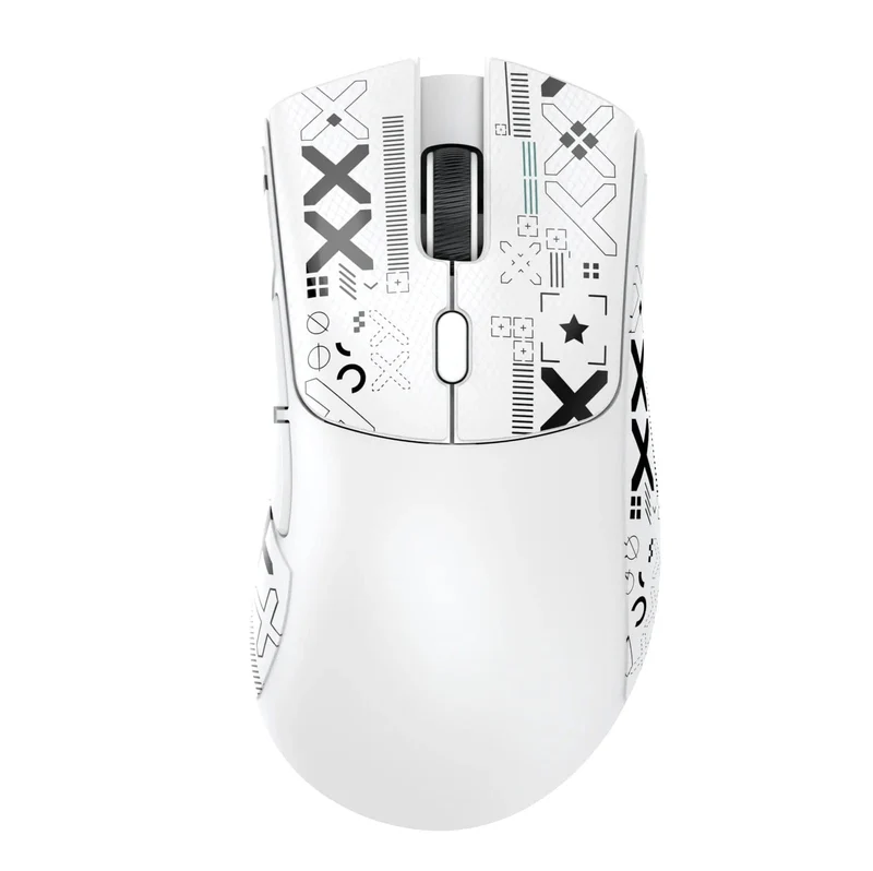 Attack Shark R1 1000Hz Bluetooth-Maus, 18000dpi, PAW3311, Tri-Mode-Verbindung, Makro-Gaming-Maus