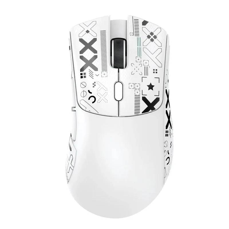 Attack Shark R1 1000Hz Bluetooth-Maus, 18000dpi, PAW3311, Tri-Mode-Verbindung, Makro-Gaming-Maus