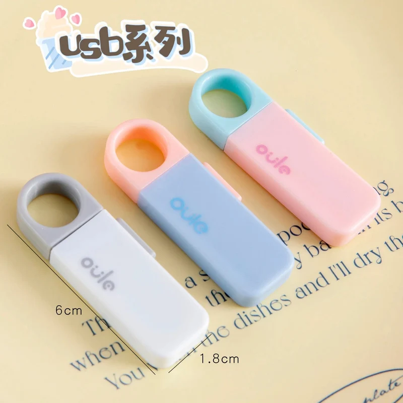 Niedliches Kaninchen in Wolkenfarbe, tragbares Mini-Universalmesser, Papierschneider, Papierschneidemesser, Rasierklinge, Büro- und Schreibwaren, Schneidezubehör