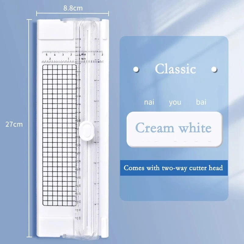 2024 Mode Beliebte Guillotine A4/A5 Papier Foto Trimmer Cutter Scrapbook Trimmer Leichte Schneidemaschine Bürobedarf