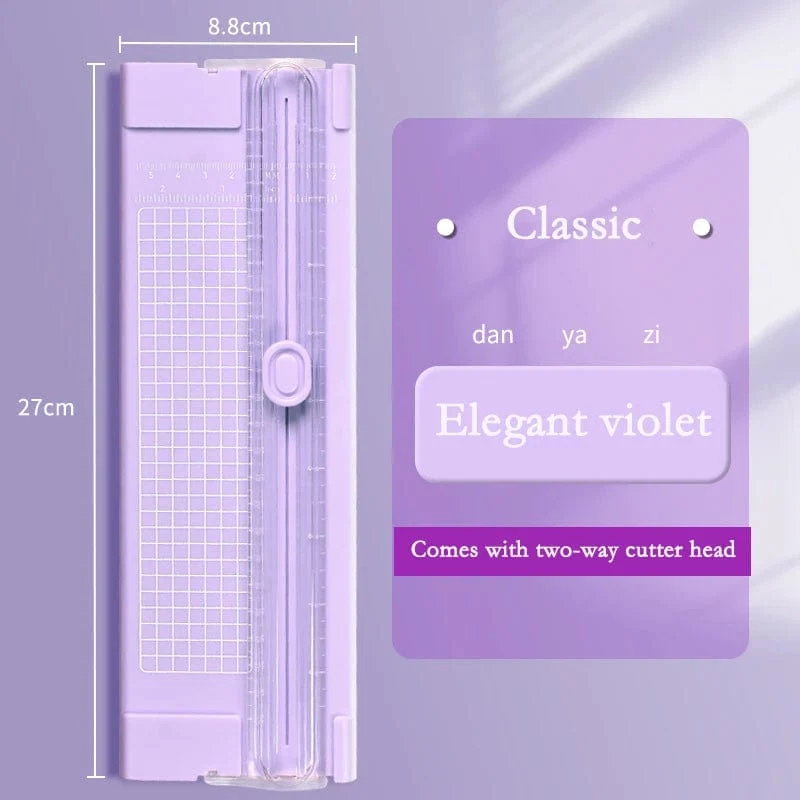 2024 Mode Beliebte Guillotine A4/A5 Papier Foto Trimmer Cutter Scrapbook Trimmer Leichte Schneidemaschine Bürobedarf