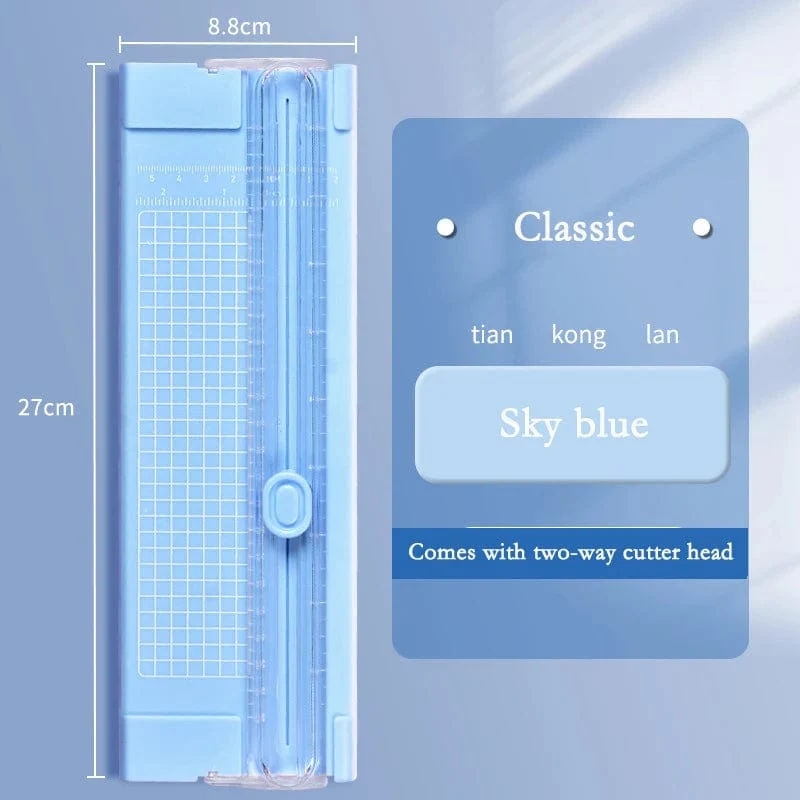 2024 Mode Beliebte Guillotine A4/A5 Papier Foto Trimmer Cutter Scrapbook Trimmer Leichte Schneidemaschine Bürobedarf