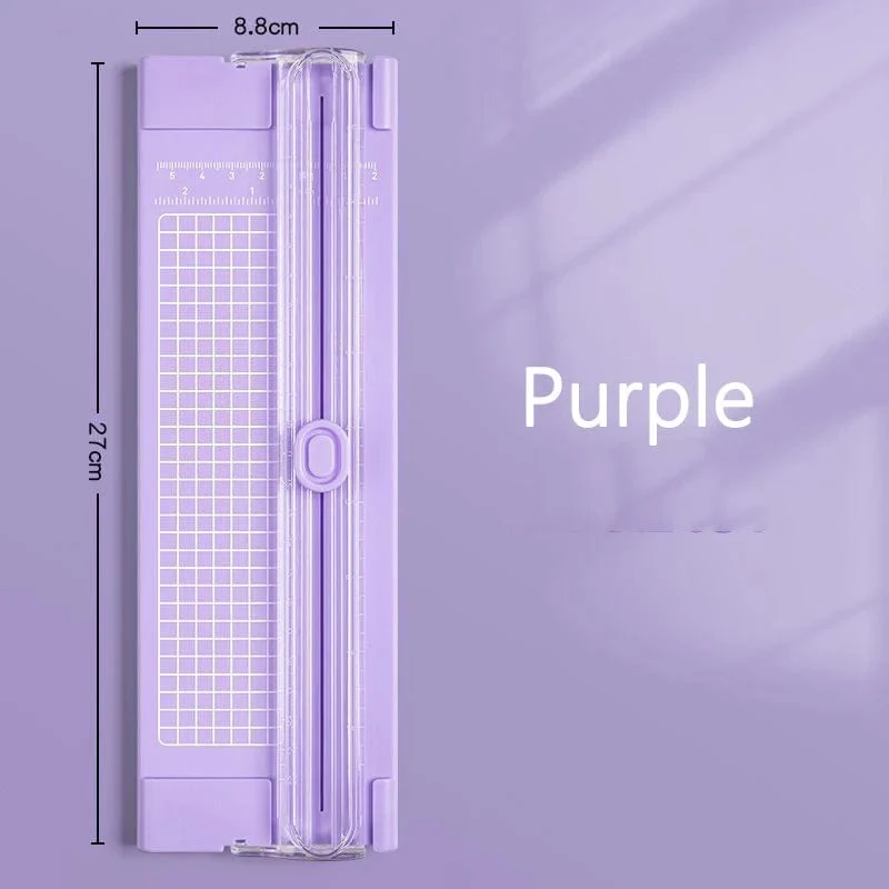 2024 Mode Beliebte Guillotine A4/A5 Papier Foto Trimmer Cutter Scrapbook Trimmer Leichte Schneidemaschine Bürobedarf