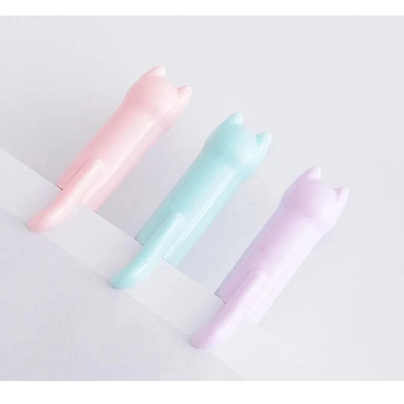 6 Teile/satz Kawaii Katze Gel Stift 0.38mm Kreative Nette Neutral Tinte Stift Kinder Geschenk Schule Büro Schriftlich Lieferungen Schreibwaren
