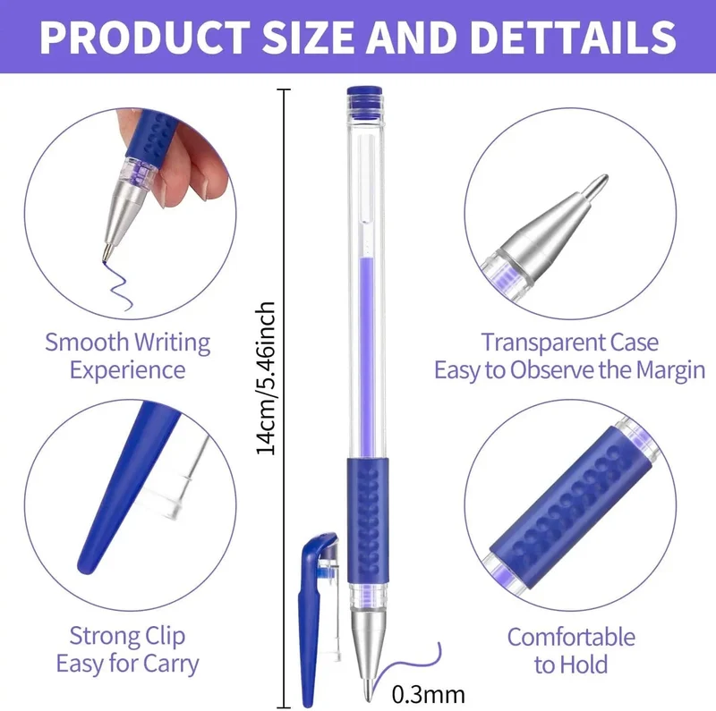 10 Teile/satz Gel Stifte 0.5mm Kugelschreiber Kugelschreiber Schwarz/Blau/Rot Tinte Schule Schreibwaren Schreibwaren Büro zubehör