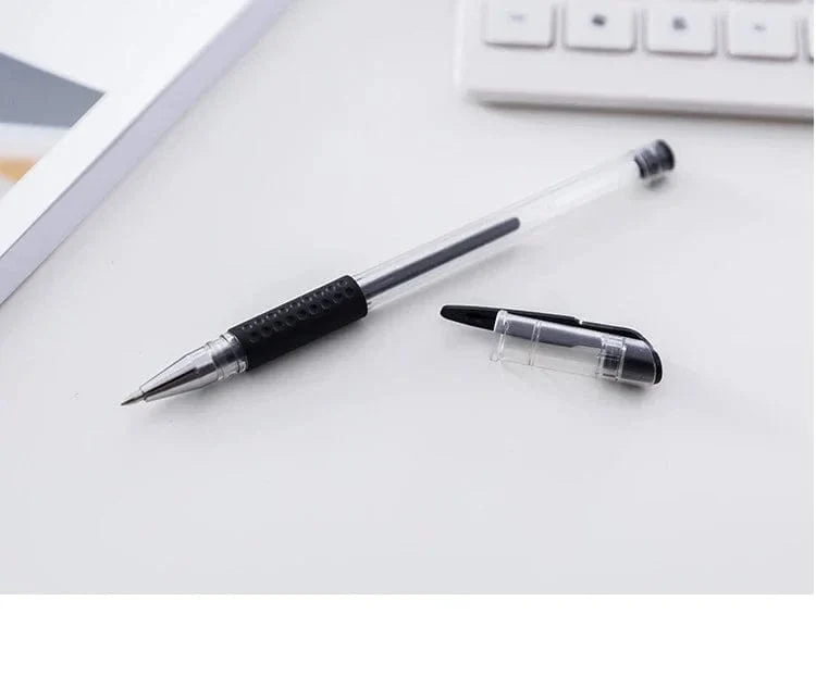 10 Teile/satz Gel Stifte 0.5mm Kugelschreiber Kugelschreiber Schwarz/Blau/Rot Tinte Schule Schreibwaren Schreibwaren Büro zubehör