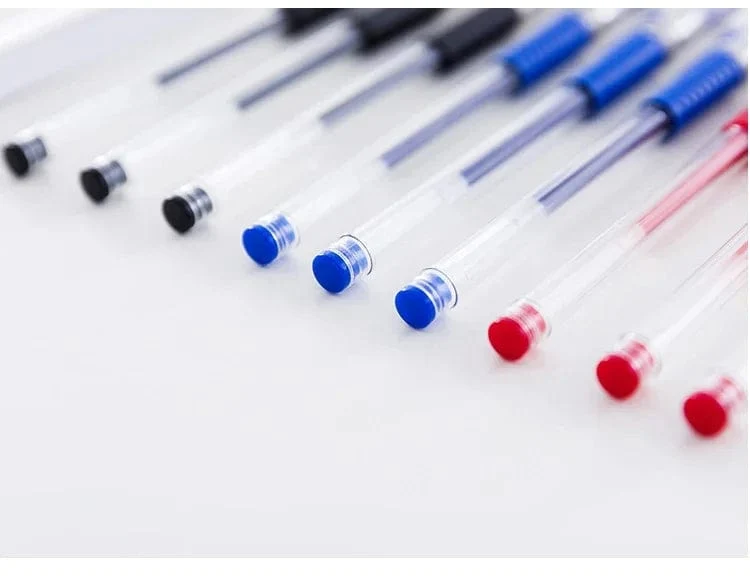 10 Teile/satz Gel Stifte 0.5mm Kugelschreiber Kugelschreiber Schwarz/Blau/Rot Tinte Schule Schreibwaren Schreibwaren Büro zubehör