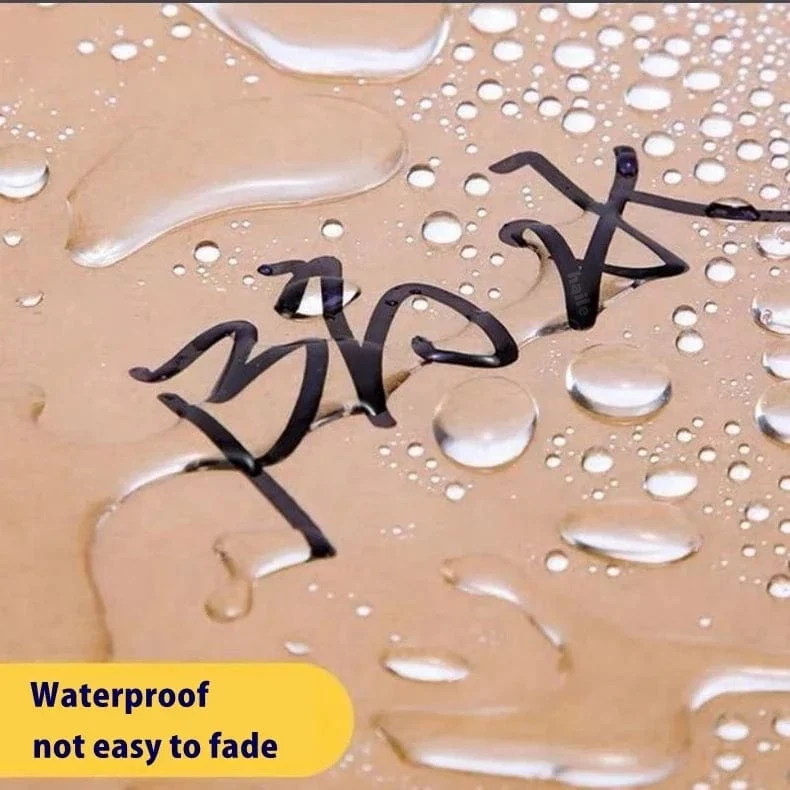 6 Stück ölige, wasserdichte, permanente Feinpunktfarbe, rot/schwarz/blau, Markierungsstifte für Reifenmarkierungen, Signaturstift, Schreibwaren