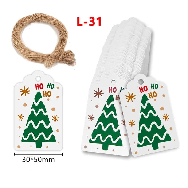 100 Stück runde Geschenkanhänger aus Kraftpapier zum Backen, bedruckte Etiketten, Feiern, Etiketten, handgefertigt, für Hochzeit, Party, Dekoration, Verpackung, Hängepapier