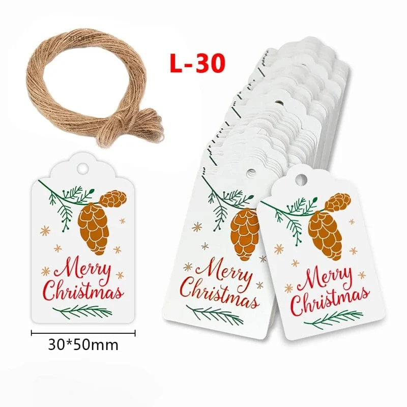 100 Stück runde Geschenkanhänger aus Kraftpapier zum Backen, bedruckte Etiketten, Feiern, Etiketten, handgefertigt, für Hochzeit, Party, Dekoration, Verpackung, Hängepapier
