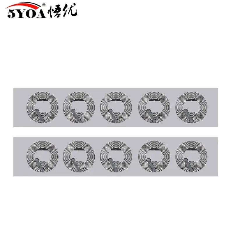5YOA 10 teile/los Nass Inlay NFC Tag Nfc213 Label 213 Aufkleber Tags Abzeichen Label Aufkleber 13.56 mhz Für Huawei Teilen Ios13 Verknüpfungen