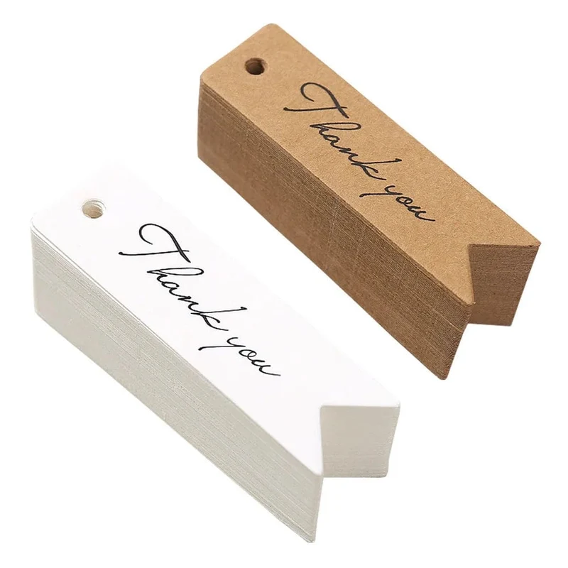 50/100 Stück Anhänger aus Kraftpapier, Herz-Geschenkanhänger aus Kraftpapier für Geschenke, Kunst und Handwerk, Hochzeit, Erntedankfest, Weihnachten, Geburtstagsparty