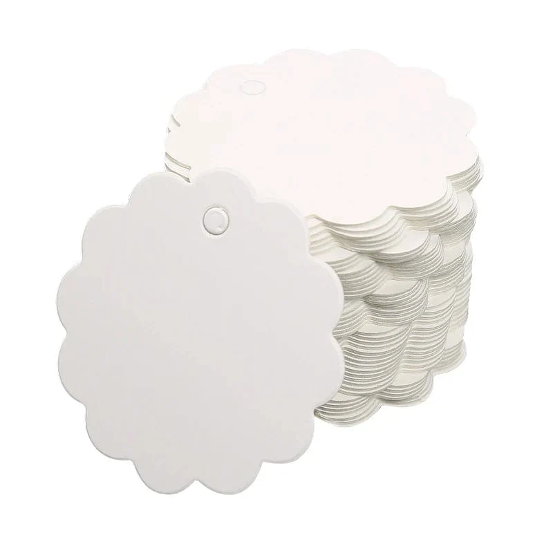 50/100 Stück Anhänger aus Kraftpapier, Herz-Geschenkanhänger aus Kraftpapier für Geschenke, Kunst und Handwerk, Hochzeit, Erntedankfest, Weihnachten, Geburtstagsparty