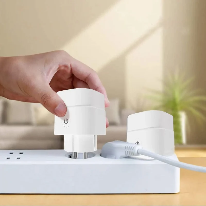CBE WiFi Smart Steckdosen 16A EU Stecker Tuya Smart Leben APP Arbeit mit Alexa Google Home Smart-Home Automatisierung EU UK Stecker Yandex