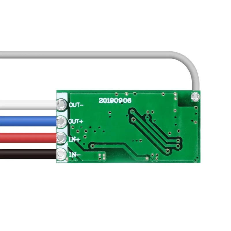 QIACHIP 40 Stück 433.92 MHz Universal Wireless DC 3.6 V-24 V Fernbedienungsschalter 1 CH RF Relais Empfänger LED Licht Controller DIY Kit