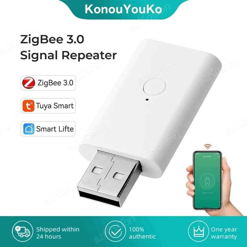 Tuya ZigBee Signal Repeater USB Signal Verstärker Extender ZigBee Gateway Smart Home Geräte Smart Automation Für Smart Leben Neue