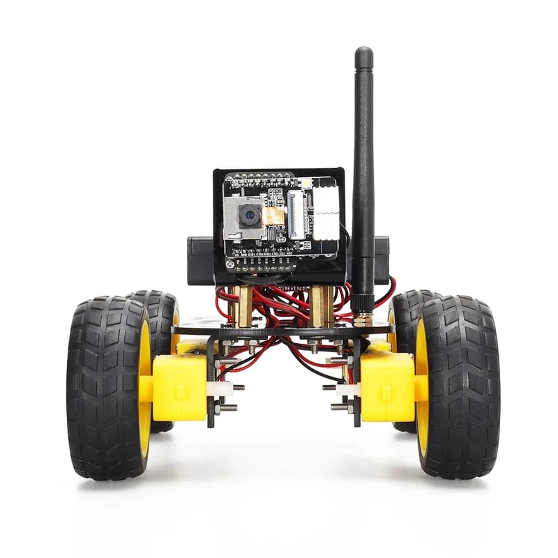 4WD Smart Roboterauto ESP32 Kamera Wifi Automatisierungskit für Arduino Programmierung ESP Roboter mit Antenne Lernen Komplettes Codierungskit