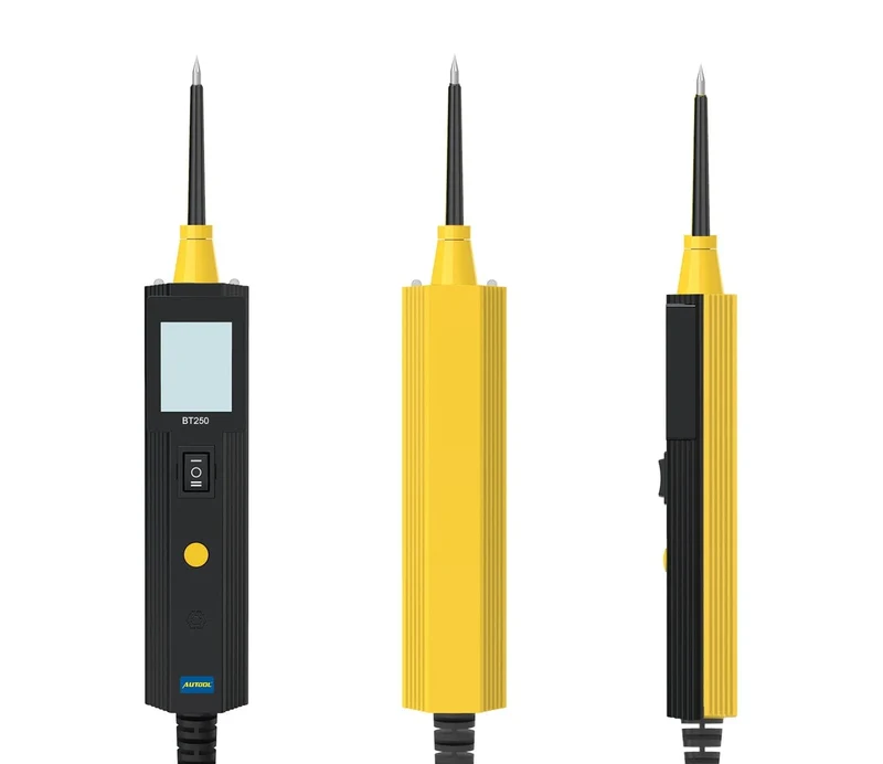 AUTOOL BT250 Stromkreistester Powerscan 6-30 V Automative Power Probe Kit LED-Anzeige Spannungspolaritätssucher Diagnosewerkzeug