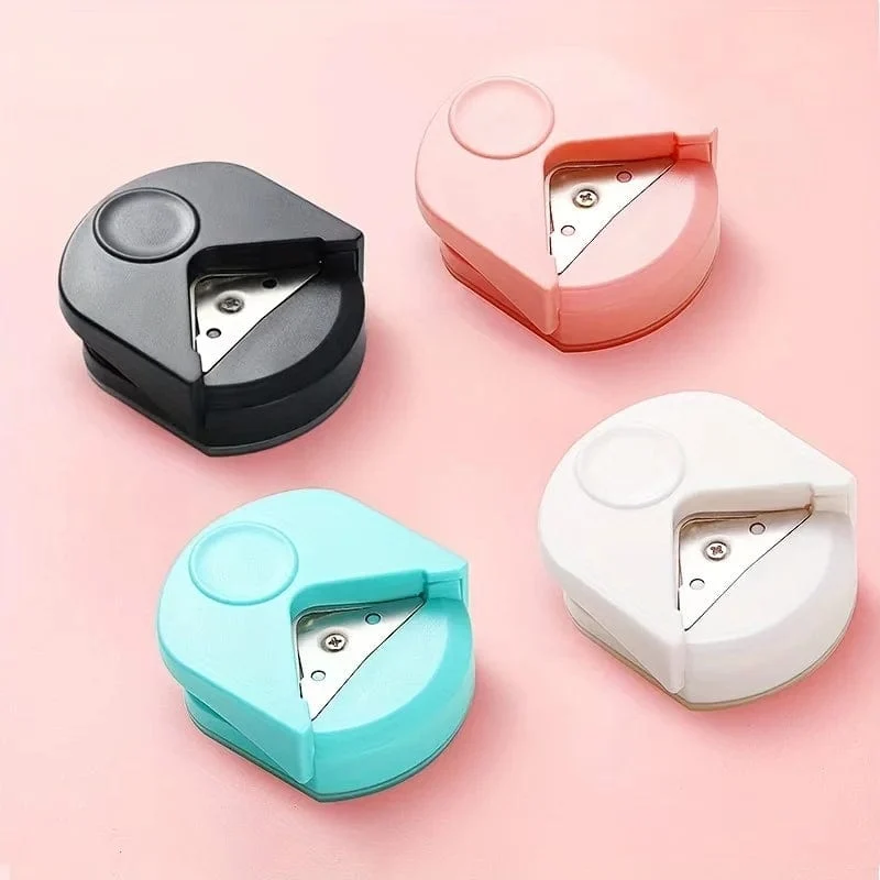 R4 Karte Abgerundeter Cutter Ecke Allrounder Papier Tragbarer Lochschneider Winkelrandstanzer Foto Scrapbook Büro DIY Handwerk Handwerkzeug