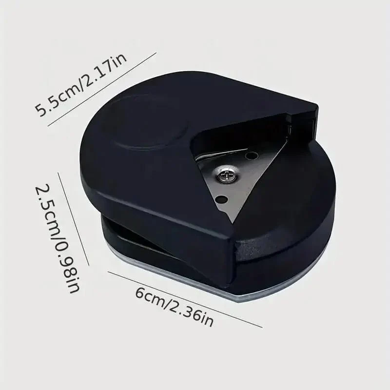 R4 Karte Abgerundeter Cutter Ecke Allrounder Papier Tragbarer Lochschneider Winkelrandstanzer Foto Scrapbook Büro DIY Handwerk Handwerkzeug