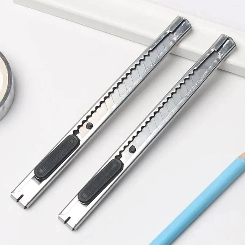 16-teiliges Universalmesser-Set aus Edelstahl für Papierschnitte und Kartonschneider, rutschfeste Klingen, Auspackmesser, Bastel- und Schnitzwerkzeuge