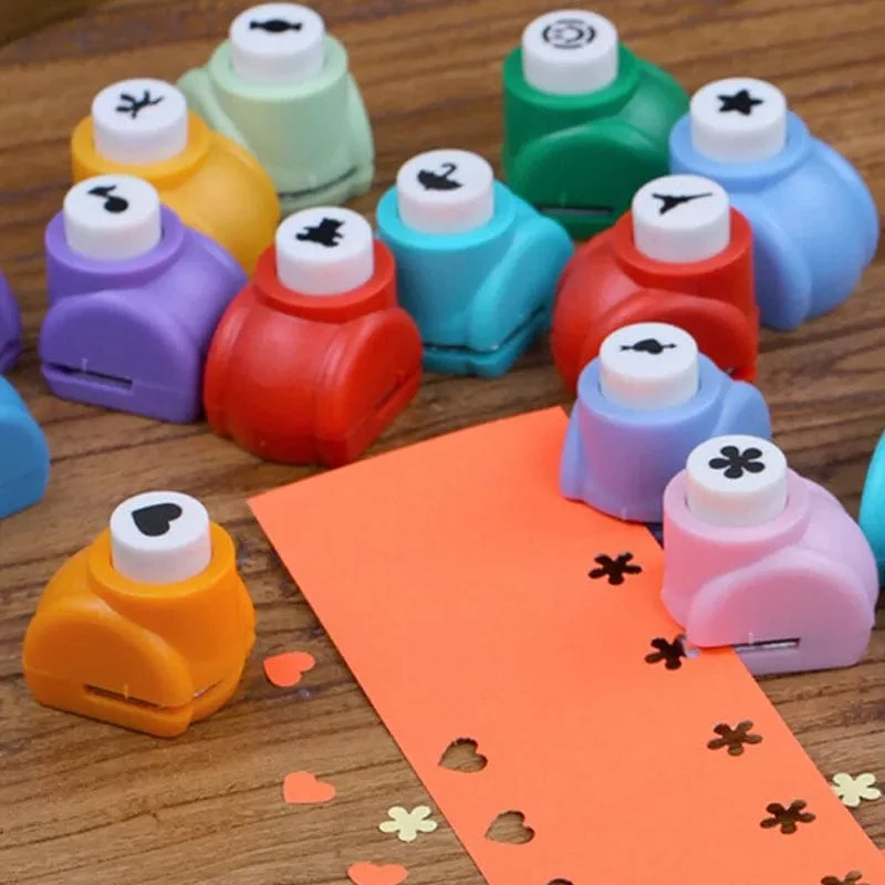 Mini Scrapbook Stanzen handgemachte Cutter Karte Handwerk Calico Druck DIY Blume Papier Handwerk Punch Loch Puncher Form