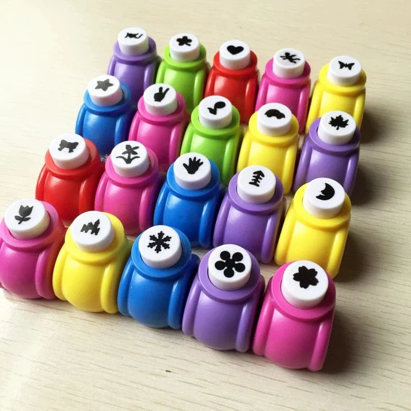 Mini Scrapbook Stanzen handgemachte Cutter Karte Handwerk Calico Druck DIY Blume Papier Handwerk Punch Loch Puncher Form