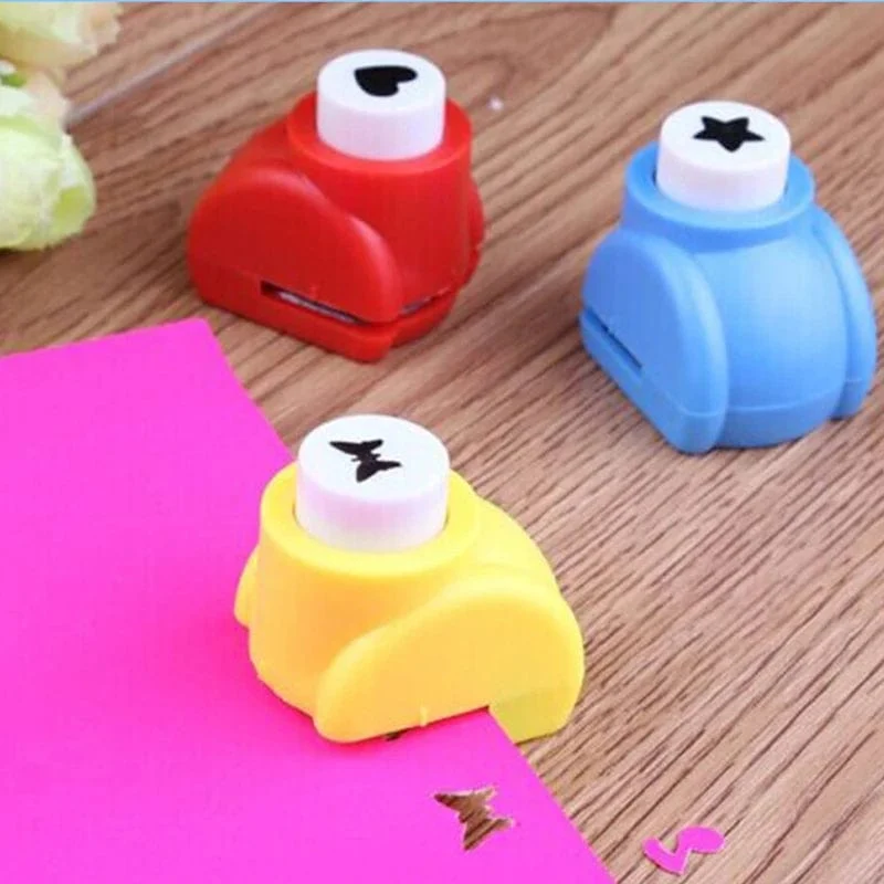Mini Scrapbook Stanzen handgemachte Cutter Karte Handwerk Calico Druck DIY Blume Papier Handwerk Punch Loch Puncher Form