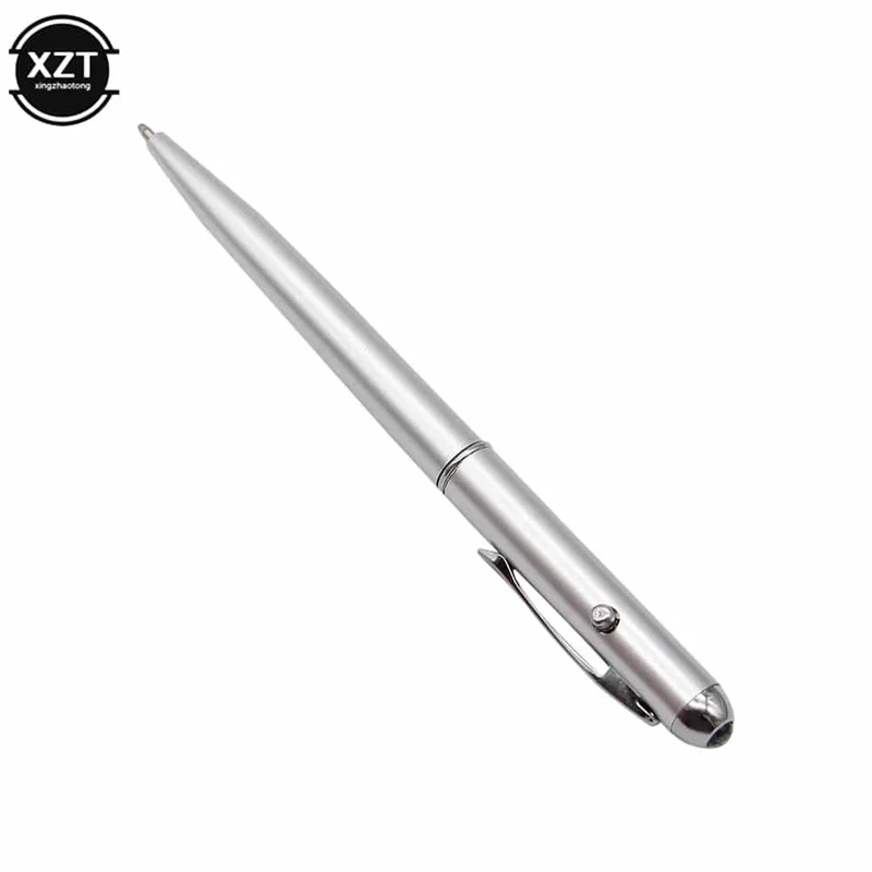 1 Stücke Kunststoff Material Unsichtbare Tinte Stift Neuheit Kugelschreiber Neue Büro Schule Liefert Mit UV-Licht Magie Geheime Ballpoin