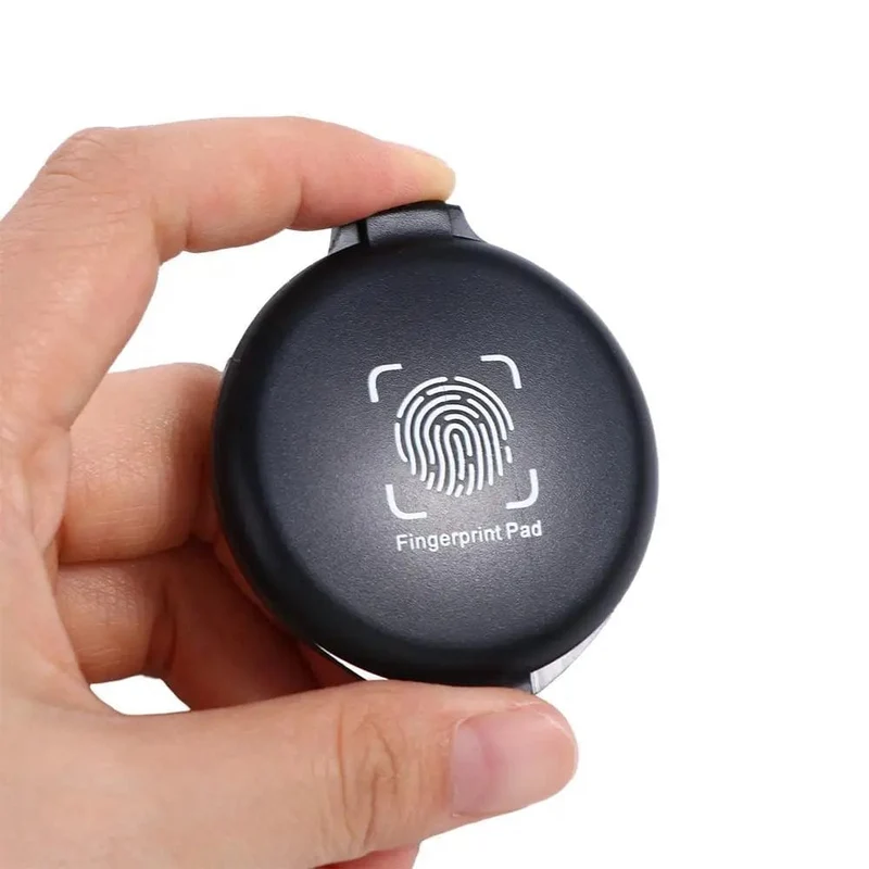1PC Fingerabdruck-Stempelkissen Daumenabdruck-Stempelkissen für Notar-Fingerabdruck-ID-Sicherheitsidentifikationskarten-Zubehör Fingerabdruck-Kit