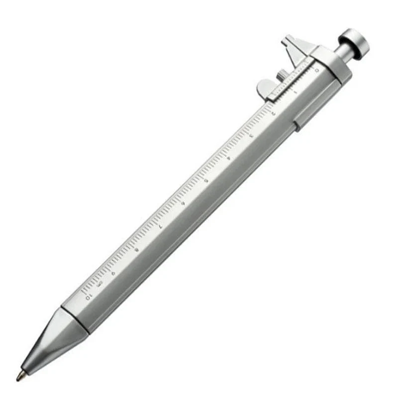 Multifunktions-Messschieber-Kugelschreiber, 0.5 mm Kugelschreiber, Gel-Tintenstift, Messschieber, Tintenroller, Kreativität, Schreibwaren