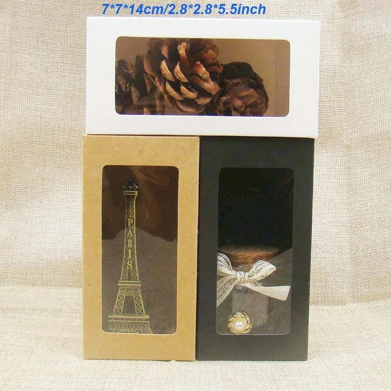 100 stücke + 100 hanf string 5*3cm neue stil rechteckigen schwarz/Kraft Papier Leere Karte Hand ziehen Geschenk Label Tags Herz