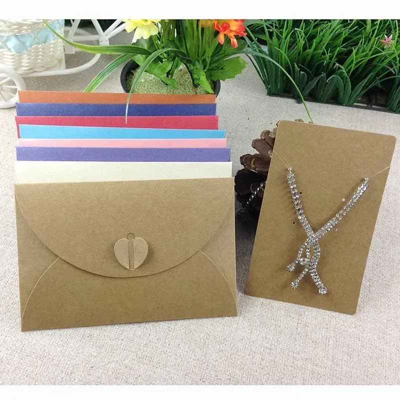 100 stücke + 100 hanf string 5*3cm neue stil rechteckigen schwarz/Kraft Papier Leere Karte Hand ziehen Geschenk Label Tags Herz