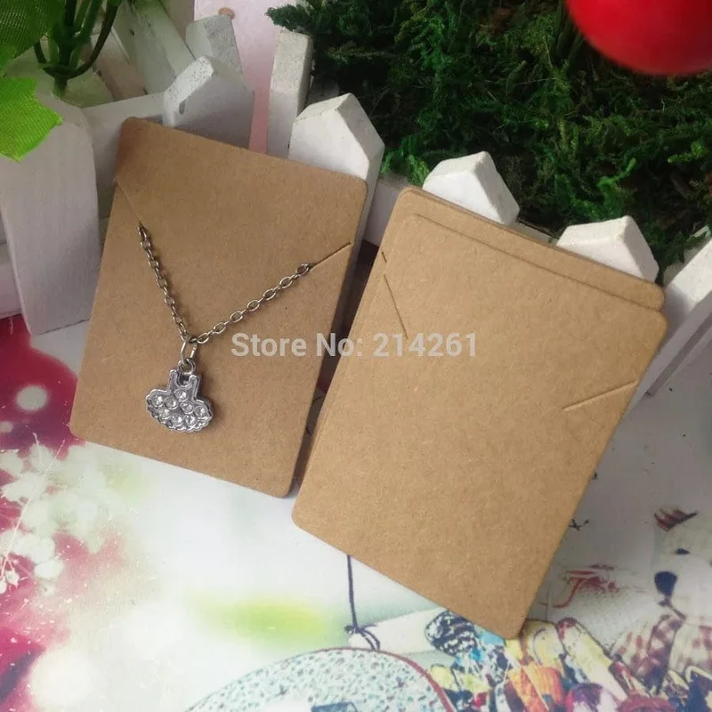 100 stücke + 100 hanf string 5*3cm neue stil rechteckigen schwarz/Kraft Papier Leere Karte Hand ziehen Geschenk Label Tags Herz