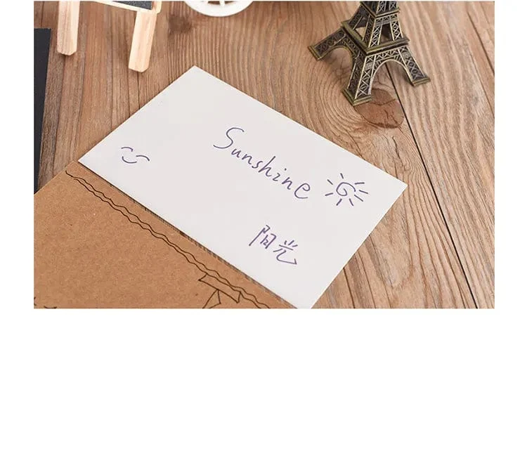(20 blätter/lot) 14.8x9.8 cm DIY Leere Postkarte Weiße Karte Papier Scarpbooking Graffiti Grußkarte Schwarz Weiß Kraft Papier Karte