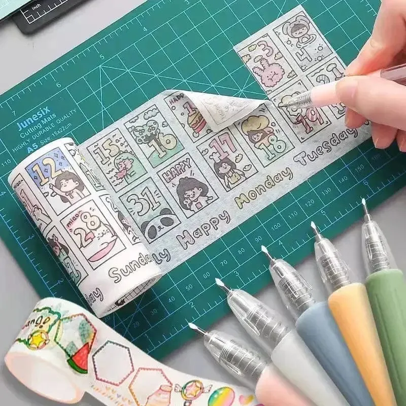 Kunst-Universalmesser, Stiftmesser, Papierschneider, Aufkleber, Scrapbooking, Schneidewerkzeug, Express-Box-Cuttermesser, Schulbedarf, Schreibwaren