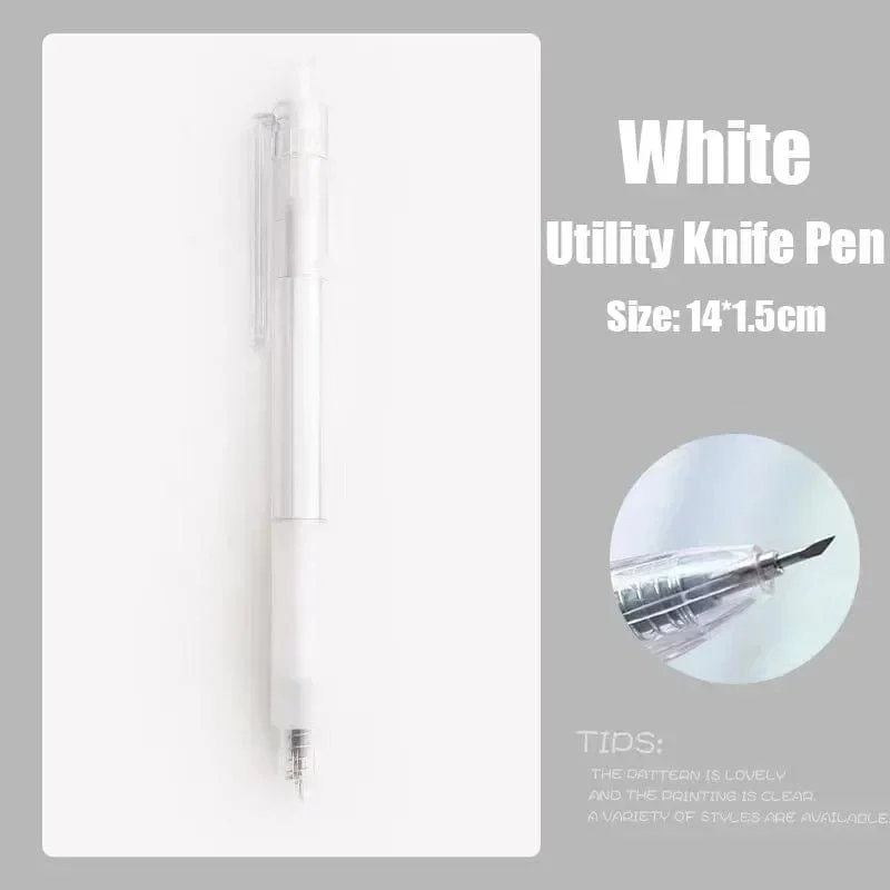 Kunst-Universalmesser, Stiftmesser, Papierschneider, Aufkleber, Scrapbooking, Schneidewerkzeug, Express-Box-Cuttermesser, Schulbedarf, Schreibwaren