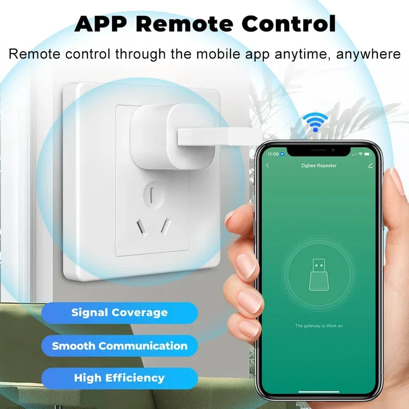 Tuya für ZigBee Signal Repeater USB Signal Verstärker Extender ZigBee Gateway Smart Home Geräte Smart Automation Für Smart Leben