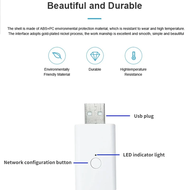 Tuya für ZigBee Signal Repeater USB Signal Verstärker Extender ZigBee Gateway Smart Home Geräte Smart Automation Für Smart Leben