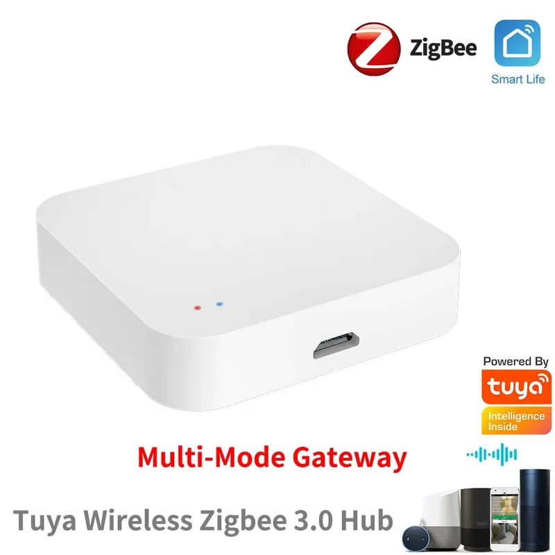 Tuya Zigbee Wireless Hub Gateway für Smart Home-Automatisierung für Zigbee-Geräte über Smart Life, funktioniert mit Alexa Google Home