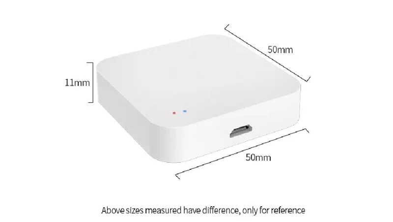 Tuya Zigbee Wireless Hub Gateway für Smart Home-Automatisierung für Zigbee-Geräte über Smart Life, funktioniert mit Alexa Google Home