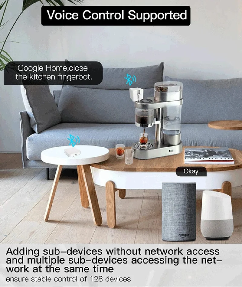 Tuya Zigbee Wireless Hub Gateway für Smart Home-Automatisierung für Zigbee-Geräte über Smart Life, funktioniert mit Alexa Google Home