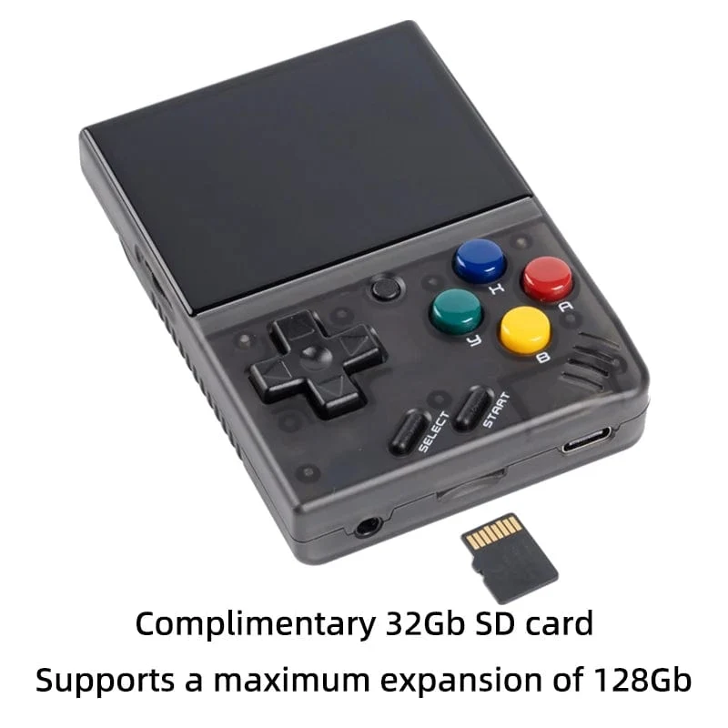 MIYOO MINI V4 PortableRetro Handheld-Spielkonsole 2.8-Zoll-IPS-Bildschirm Videospielkonsolen Linux-System Classic Gaming Emulator